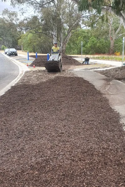 commercial mulching