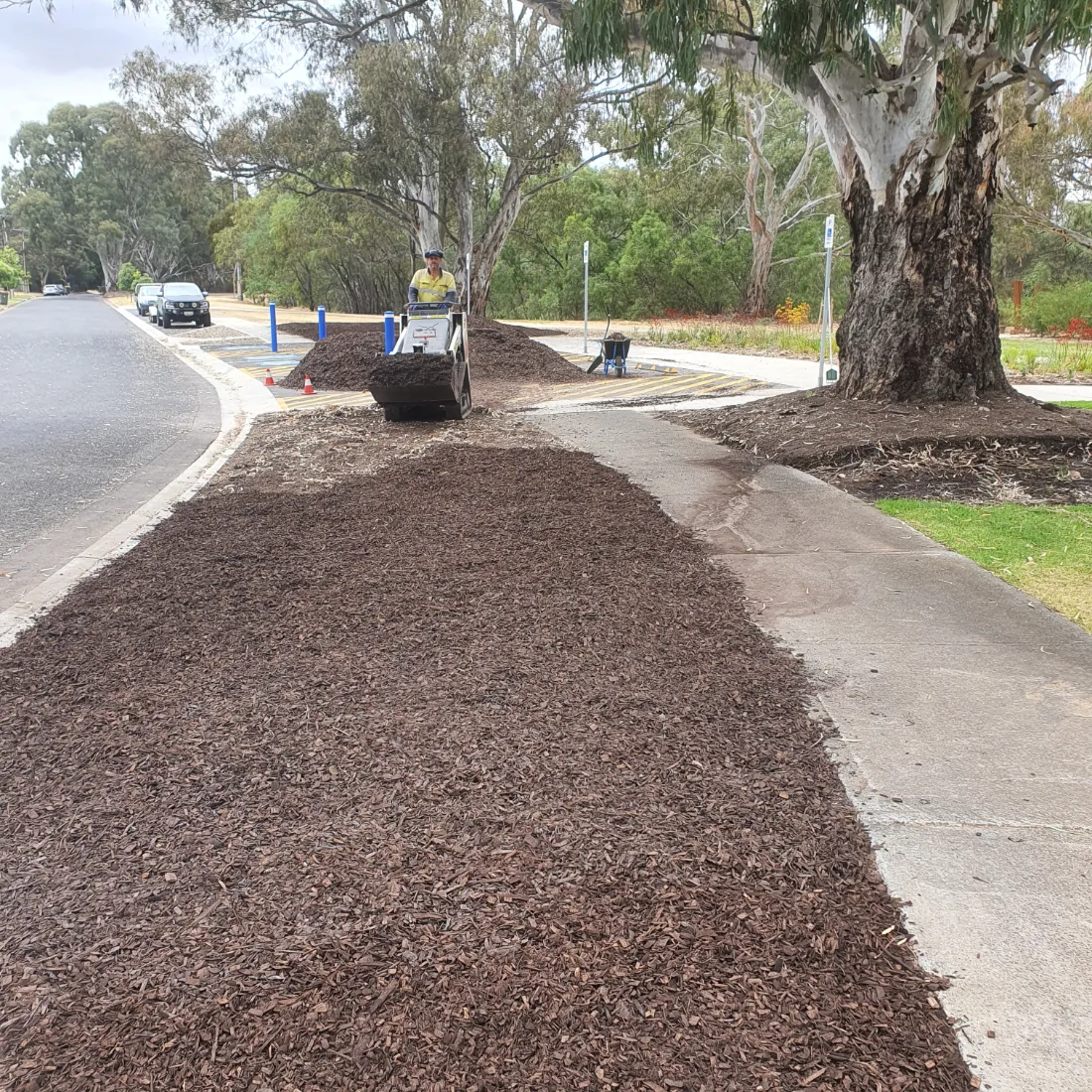 commercial mulching