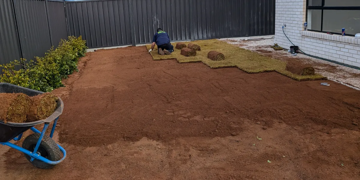 turf installation